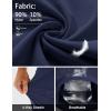 imageMAGCOMSEN Mens Hiking Pants Lightweight Quick Dry 7 Pockets Travel Pants for Men Water Resistant Ripstop Work FishingNavy Blue