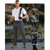 imageMAGCOMSEN Mens Hiking Pants Mens Lightweight Pants Quick Dry UPF 50 Joggers Athletic Workout Travel Casual with PocketDark Grey