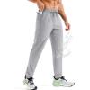 imageMAGCOMSEN Mens Hiking Pants Mens Lightweight Pants Quick Dry UPF 50 Joggers Athletic Workout Travel Casual with PocketLight Grey