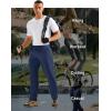 imageMAGCOMSEN Mens Hiking Pants Mens Lightweight Pants Quick Dry UPF 50 Joggers Athletic Workout Travel Casual with PocketNavy