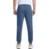 imageMAGCOMSEN Mens Joggers Sweatpants Quick Dry Running Pants with Pockets Summer Lightweight Athletic Workout PantsBlue Grey