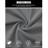 imageMAGCOMSEN Mens Joggers Sweatpants Quick Dry Running Pants with Pockets Summer Lightweight Athletic Workout PantsLondon Grey