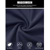 imageMAGCOMSEN Mens Joggers Sweatpants Quick Dry Running Pants with Pockets Summer Lightweight Athletic Workout PantsNavy