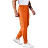 imageMAGCOMSEN Mens Joggers Sweatpants Quick Dry Running Pants with Pockets Summer Lightweight Athletic Workout PantsOrange