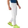 imageMAGCOMSEN Mens Joggers Sweatpants Quick Dry Running Pants with Pockets Summer Lightweight Athletic Workout PantsWhite