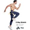 imageMAGCOMSEN Mens Joggers with Zipper Pockets Lightweight Hiking Sweatpants Athletic Pants for Men Running Workout Traning GymNavy