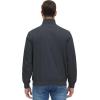 imageMAGCOMSEN Mens Lightweight Bomber Jacket Windproof Water Resistant Zip Up Coat Stand Up Collar Windbreaker with 3 PocketsDark Grey