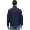 imageMAGCOMSEN Mens Lightweight Bomber Jacket Windproof Water Resistant Zip Up Coat Stand Up Collar Windbreaker with 3 PocketsNavy