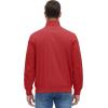 imageMAGCOMSEN Mens Lightweight Bomber Jacket Windproof Water Resistant Zip Up Coat Stand Up Collar Windbreaker with 3 PocketsOrange Red