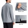 imageMAGCOMSEN Mens Long Sleeve Golf Polo Shirts Collared Athletic Quick Dry Lightweight Work Shirts