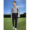 imageMAGCOMSEN Mens Long Sleeve Golf Polo Shirts Collared Athletic Quick Dry Lightweight Work Shirts