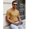 imageMAGCOMSEN Mens Pocket T Shirts Short Sleeve Cotton Moisture Wicking Plain Tshirts Casual Lightweight Summer Basic TeesEarthy Yellowcotton Blend