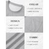 imageMAGCOMSEN Mens Pocket T Shirts Short Sleeve Cotton Moisture Wicking Plain Tshirts Casual Lightweight Summer Basic TeesLight Greycotton Blend