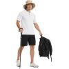 imageMAGCOMSEN Mens Short Sleeve UPF 50 Sun Protection Shirts Quick Dry Athletic TShirt Hiking Running Swimming Rash GuardWhite
