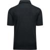 imageMAGCOMSEN Mens ShortSleeve PoloGolf Shirts for Men 3Button Moisture WickingAthletic Outdoor Collared TShirtBlack