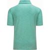 imageMAGCOMSEN Mens ShortSleeve PoloGolf Shirts for Men 3Button Moisture WickingAthletic Outdoor Collared TShirtLight Green