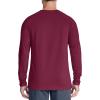 imageMAGCOMSEN Mens Thermal Shirt Fleece Lined Long Sleeve Athletic Base Layer Workout TopWine Red