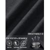 imageMAGCOMSEN Mens UPF 50 Sun Protection Hoodie Lightweight Long Sleeve Rash Guard Shirts Fishing Swim Athletic WorkoutBlack