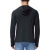 imageMAGCOMSEN Mens UPF 50 Sun Protection Hoodie Lightweight Long Sleeve Rash Guard Shirts Fishing Swim Athletic WorkoutBlack