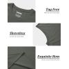imageMAGCOMSEN Mens UPF 50 Tank Top Workout Sleeveless Muscle Shirts Lightweight Casual Cooling Sleeveless Shirt for Gym BeachDark Grey