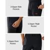 imageMAGCOMSEN Mens Winter Snow Ski Pants Fleece Lined Water Resistant Insulated Work Outdoor Hiking Snowboard Pants 4 PocketsBlack
