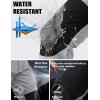 imageMAGCOMSEN Mens Winter Snow Ski Pants Fleece Lined Water Resistant Insulated Work Outdoor Hiking Snowboard Pants 4 PocketsLight Grey