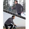 imageMAGCOMSEN Mens Winter Zip Up Polar Fleece Jacket Athletic Tactical Hiking Outdoor Jackets with 3 PocketsDark Grey