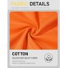 imageMAGCOMSEN Mens Workout Tank Tops Undershirt Cotton Muscle Athletic Sleeveless Shirts for Gym06orange