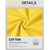 imageMAGCOMSEN Mens Workout Tank Tops Undershirt Cotton Muscle Athletic Sleeveless Shirts for Gym07yellow