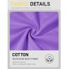 imageMAGCOMSEN Mens Workout Tank Tops Undershirt Cotton Muscle Athletic Sleeveless Shirts for Gym08light Purple