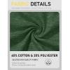 imageMAGCOMSEN Mens Workout Tank Tops Undershirt Cotton Muscle Athletic Sleeveless Shirts for Gym20dark Green