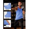 imageMAGCOMSEN Mens Workout Tank Tops Undershirt Cotton Muscle Athletic Sleeveless Shirts for Gym22light Blue