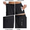 imageMAGCOMSEN Womens 5quot Hiking Cargo Shorts UPF 50 Lightweight Quick Dry Summer Golf Athletic Casual Shorts 4 PocketsBlack