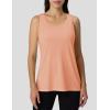 imageMAGCOMSEN Womens Athletic Racerback Tank Tops Quick Dry Racer Back Workout Tanks Moisture Wicking Upf50 Exercise ActiveApricot