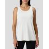 imageMAGCOMSEN Womens Athletic Racerback Tank Tops Quick Dry Racer Back Workout Tanks Moisture Wicking Upf50 Exercise ActiveWhite