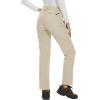 imageMAGCOMSEN Womens Fleece Lined Waterproof Insulated Snow Ski Pants Winter Warm Hiking Pants Outdoor SoftshellBeige