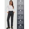 imageMAGCOMSEN Womens Fleece Lined Waterproof Insulated Snow Ski Pants Winter Warm Hiking Pants Outdoor SoftshellBlack