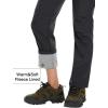 imageMAGCOMSEN Womens Fleece Lined Waterproof Insulated Snow Ski Pants Winter Warm Hiking Pants Outdoor SoftshellBlack