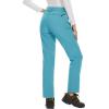imageMAGCOMSEN Womens Fleece Lined Waterproof Insulated Snow Ski Pants Winter Warm Hiking Pants Outdoor SoftshellIce Blue