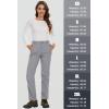 imageMAGCOMSEN Womens Fleece Lined Waterproof Insulated Snow Ski Pants Winter Warm Hiking Pants Outdoor SoftshellLight Grey