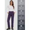 imageMAGCOMSEN Womens Fleece Lined Waterproof Insulated Snow Ski Pants Winter Warm Hiking Pants Outdoor SoftshellPurple