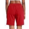 imageMAGCOMSEN Womens Hiking Shorts Lightweight Quick Dry 8quot Golf Shorts Water Resistant with 3 Zipper PocketsTomato Red