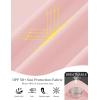 imageMAGCOMSEN Womens Long Sleeve Shirts Sun Protection Half 12 Zip Pullover Rash Guard Quick Dry Hiking Golf Workout TopsLight Pink