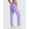 imageMAGCOMSEN Womens Sherpa Lined Sweatpants Winter Warm Fleece Pants Water Resistant Heavy Insulated Thermal Pants OutdoorTaro Purple