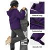 imageMAGCOMSEN Womens Ski Jacket Waterproof Insulated Snow Jacket Warm Windproof Winter Coats with Hood Fleece Lined JacketPurple