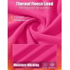 imageMAGCOMSEN Womens Thermal Shirts Fleece Pullover Long Sleeve Undershirt Tops Warm Workout Winter Base LayerRose