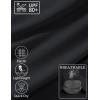 imageMAGCOMSEN Womens UPF 80 Workout Shirts Long Sleeve Atheltic TShirt Quick Dry Rash Guard Swim TopsBlack