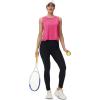 imageMAGCOMSEN Womens Workout Tank Tops Crop Sleeveless Athletic Moisture Wicking Loose Fit Summer ShirtRosered