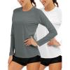 2 Pack-dark Grey white