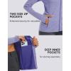 imageMAGCOMSEN Womens UPF 50 Athletic Jackets Full Zip Lightweight Workout Jacket SPF Sun Protection Shirts Hiking RunningLtpurple